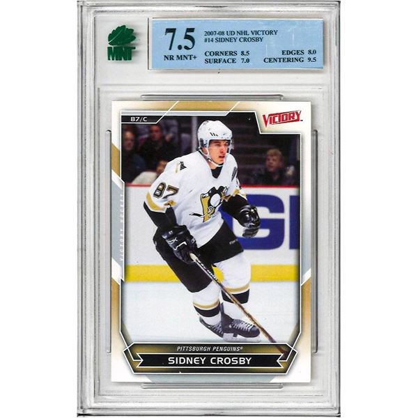 2007-08 " SIDNEY CROSBY " # 14 - Ud Nhl Victory ,