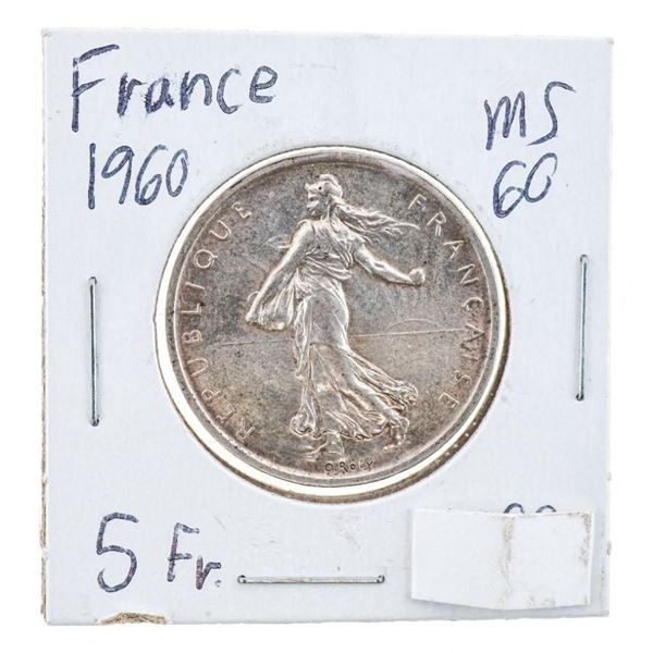 France 1960 5 FR MS 60