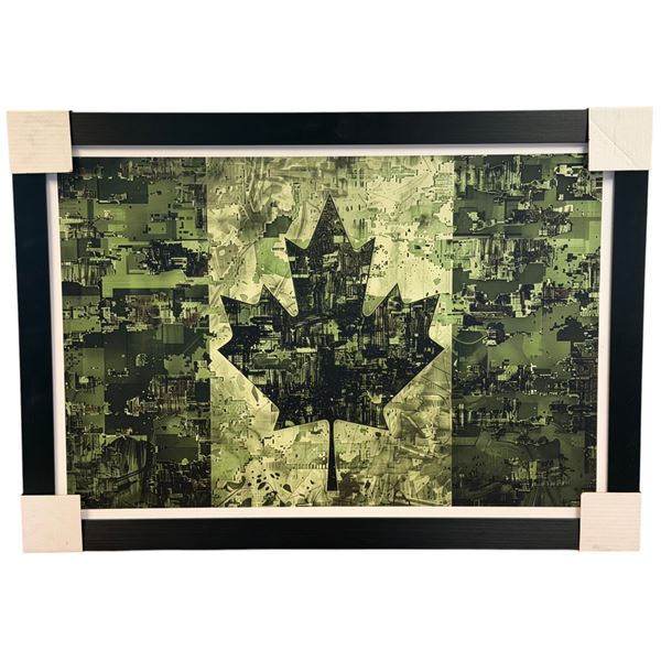 Canada Strong, Proud, Free Collage - Gallery Frame, 28x39".
