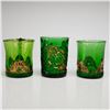 Image 1 : Riverside Croesus Emerald Pressed Glass Set