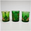Image 2 : Riverside Croesus Emerald Pressed Glass Set