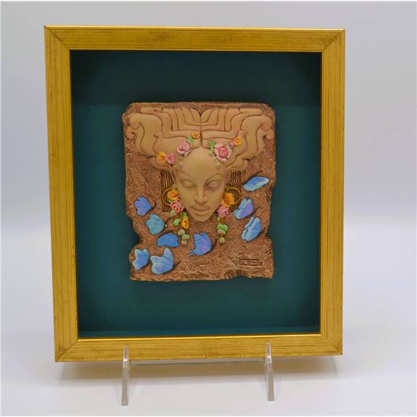 Willets Original Bas Relief, Springtime Awakening, 1999, With Frame