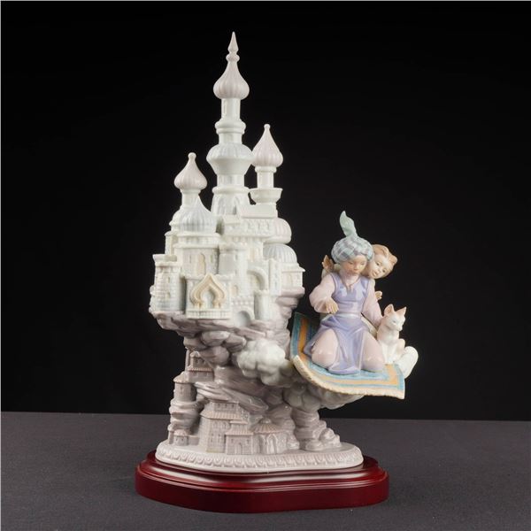 Lladro Porcelain Sculpture Dreams of Aladdin 01006285 with Base