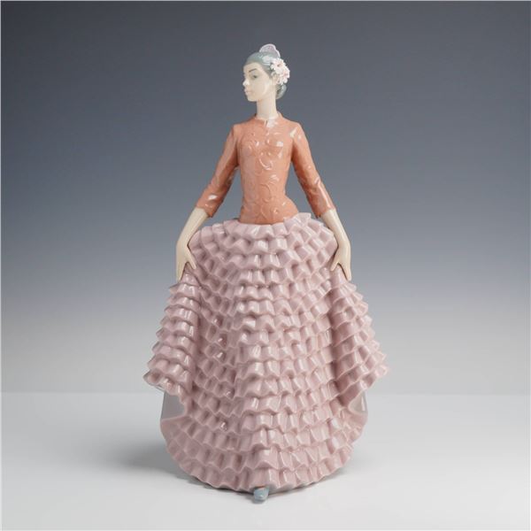 LladrÃ³ "Fiesta Dancer" Glazed Porcelain Figurine 6163
