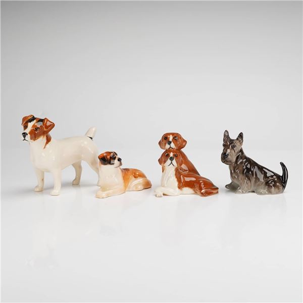 4pc Beswick Dog Figurines