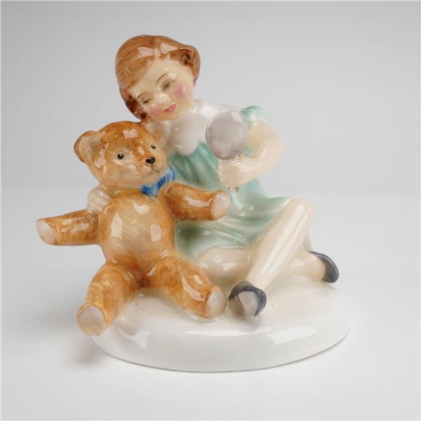 Royal Doulton Porcelain Figurine My Teddy HN 2177
