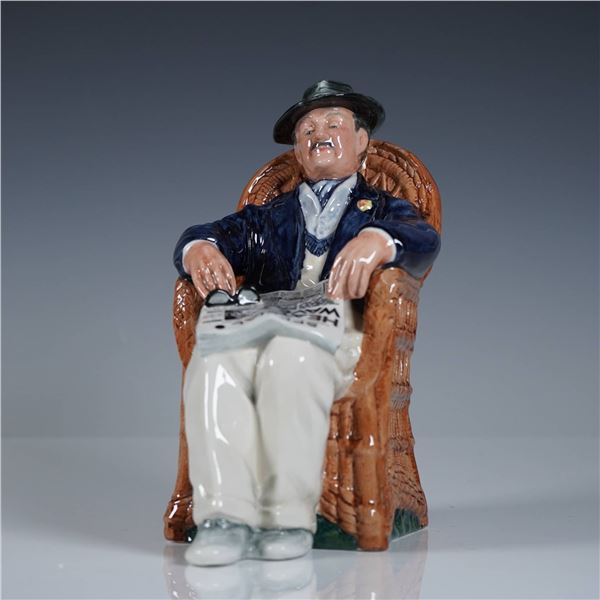 Royal Doulton Porcelain Figurine, Taking Things Easy HN2677