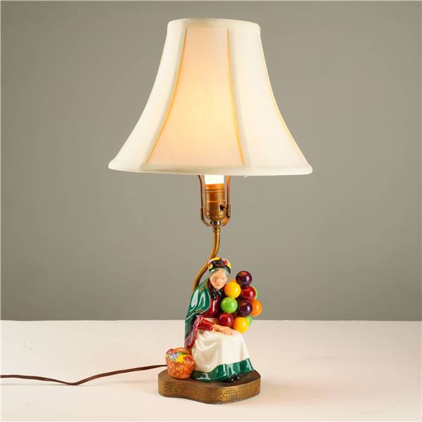 Royal Doulton The Old Balloon Seller Table Lamp Model HN 1315