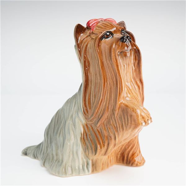 Royal Doulton Yorkshire Terrier Seated Glossy Figurine