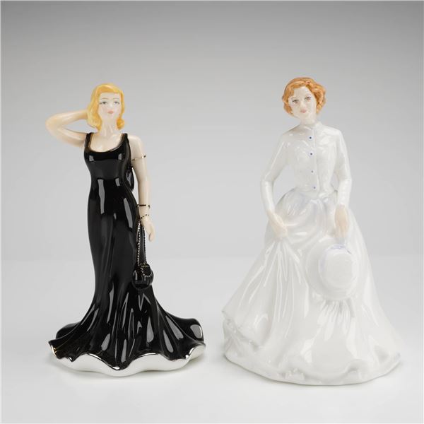 Two Royal Doulton Figurines Special Celebration HN5456 and For Someone Special HN4470
