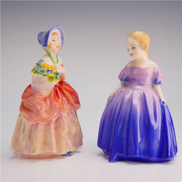 2pc Royal Doulton Figurines Marie HN1370 and Cissie HN1809