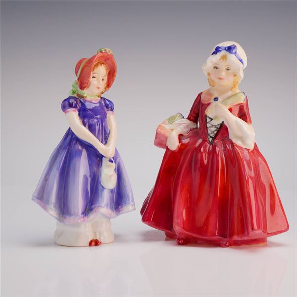2pc Royal Doulton Figurines, Lavinia HN 1955 and Ivy HN 1768