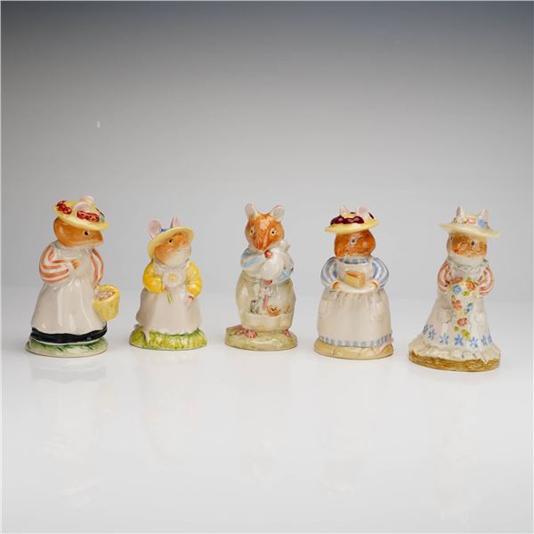 5pc Royal Doulton Brambly Hedge Figurines