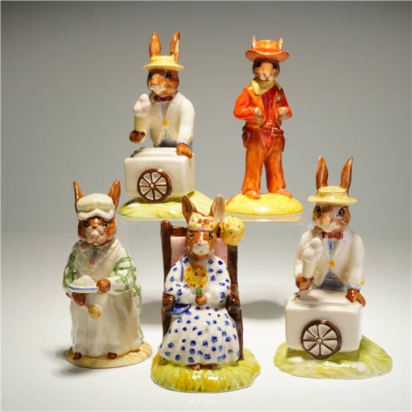Five Royal Doulton Bunnykins Figurines