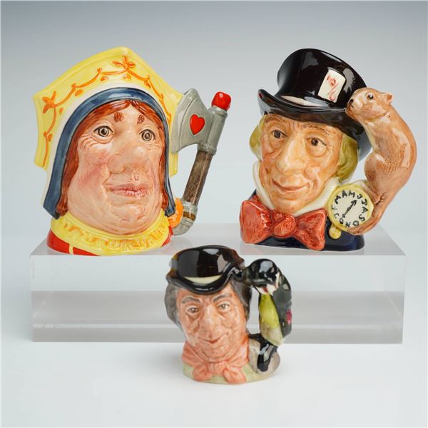 3pc Royal Doulton Small Character Jugs