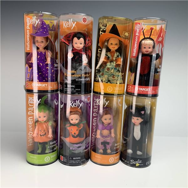 8pc Lil Friends of Kelly dolls Halloween Party Target Special Edition