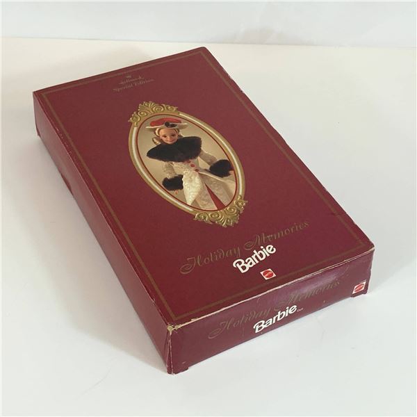 Mattel Hallmark Special Edition "Holiday Memories" Barbie Doll, 11.5 Inches