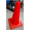 Image 1 : CÔNE DE SIGNALISATION (ORANGE) 19" DE HAUT