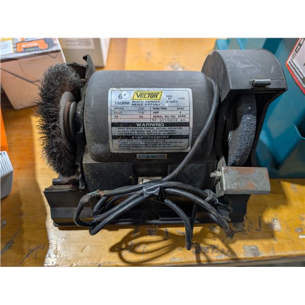 MEULEUSE D'ÉTABLI VECTOR 6"