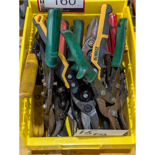 LOT DE 15 OUTILS DE COUPE ASSORTIS