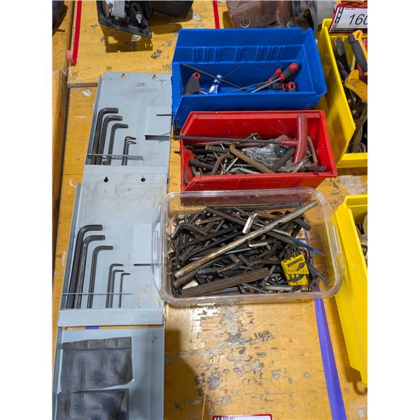 LOT DE TOURNEVIS HEXAGONAUX / CLÉS ALLEN ASSORTIS