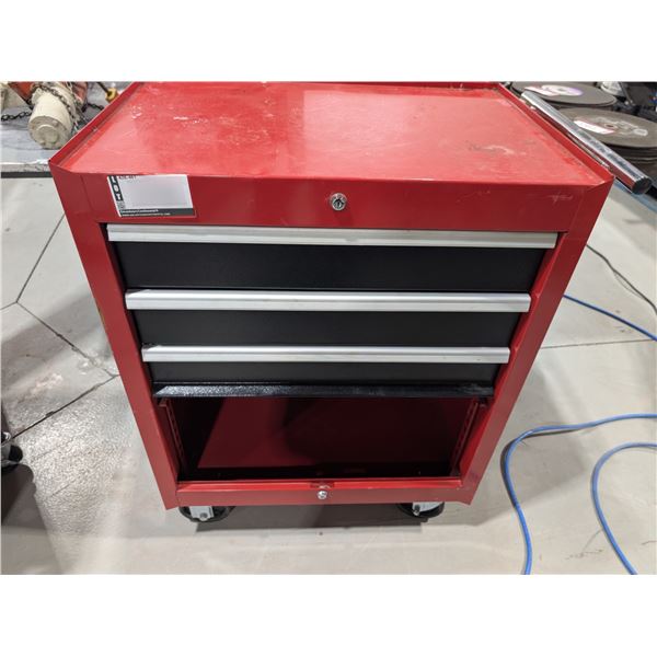 COFFRE À OUTILS MOBILE (ROUGE) 27"X18"X36"