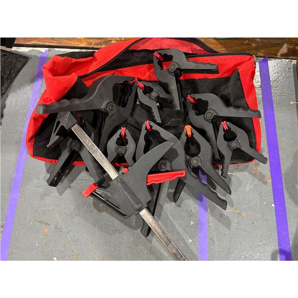 LOT DE 10 SERRE-JOINTS ASSORTIS