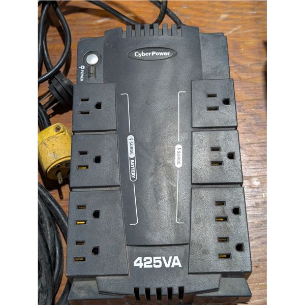 UPS 425VA CYBERPOWER #SE425G *NON TESTÉ*
