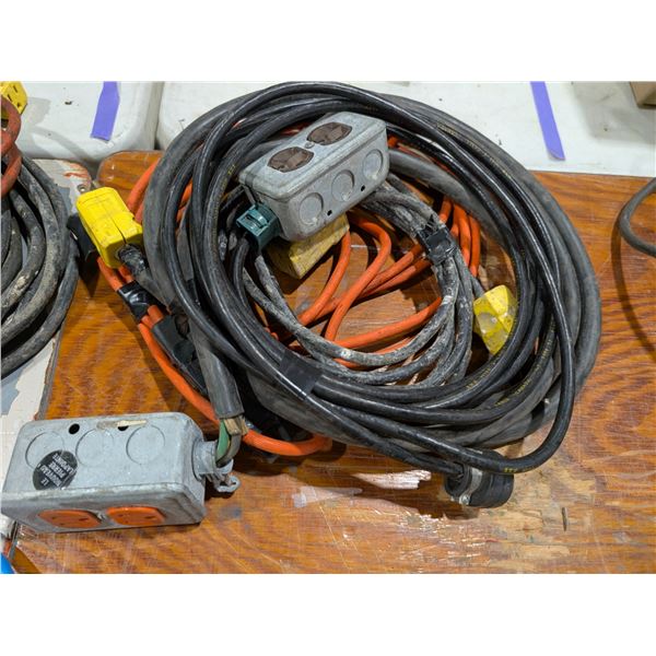 LOT DE 3 RALLONGE ÉLECTRIQUE