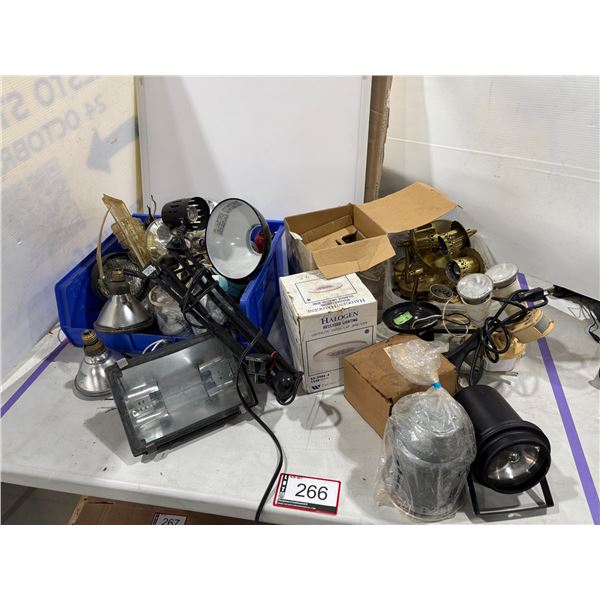 LOT DE ÉCLAIRAGE ASSORTI