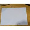 Image 2 : PAQUET DE 1000 FEUILLES DE PAPIER BLANC À 4 TROUS 8.25"X11-11/16"