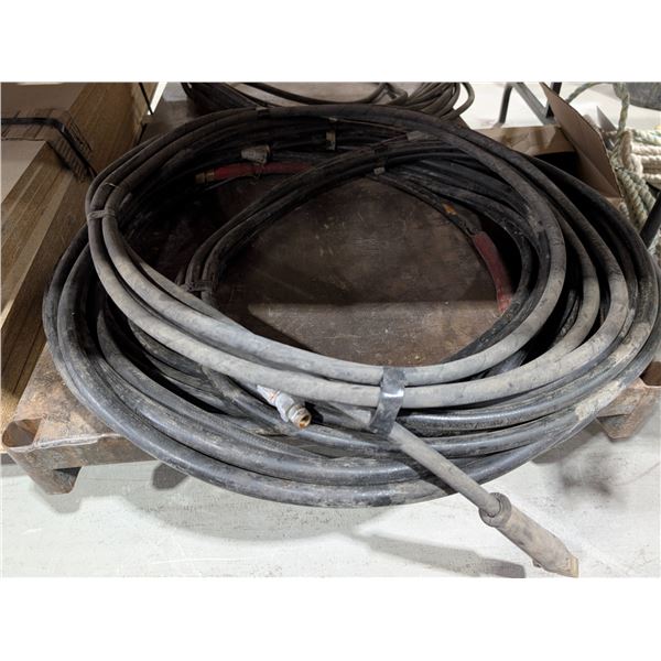 LOT DE 3 BOYAUX HYDRAULIQUES ASSORTIS