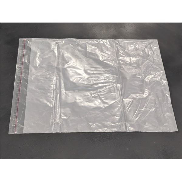 BOÎTE DE 1000PCS SACS CLAIRS EN BIOPLASTIQUE 12-1/2"X16"