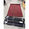 Image 1 : LOT DE 4 TAPIS 44"X6' (COULEURS ASSORTIES)
