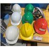 Image 1 : LOT DE 7 ASSORTIS CASQUES DE SÉCURITÉ