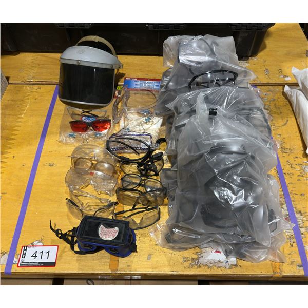 LOT DE ASSORTIS LUNETTES DE SÉCURITÉ