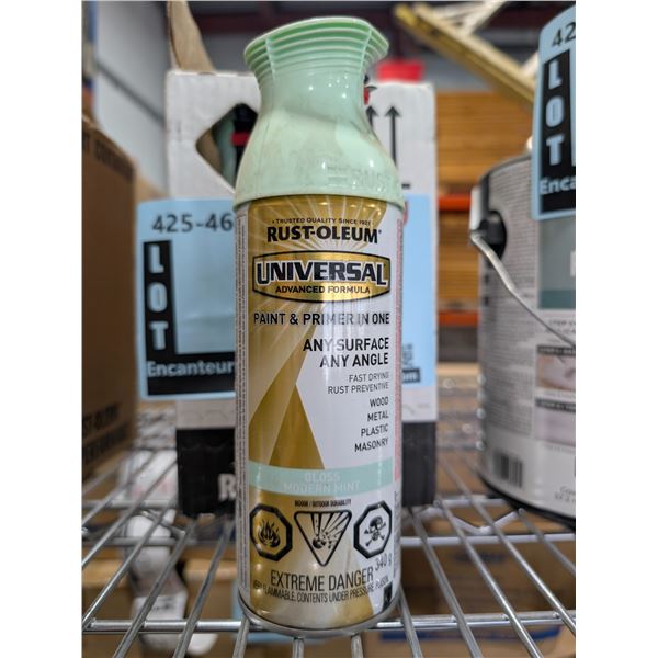 PEINTURE ET APPRÊT RUST-OLEUM TOUTE SURFACE (VERT) 340G
