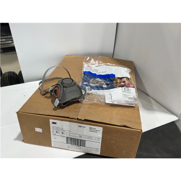 BOÎTE DE 24 3M DEMI-MASQUE LARGE