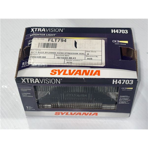 SYLVANIA XTRA VISION #4703 PHARE SCELLÉ