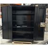Image 3 : ARMOIRE MÉTALLIQUE AVEC SERRURE 48"X24"X78"