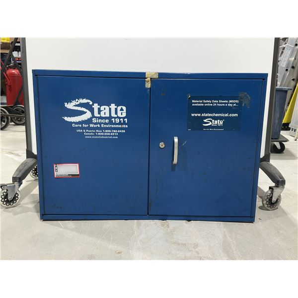 ARMOIRE MÉTALLIQUE 36" × 9" × 24" (VERROUILLÉE)