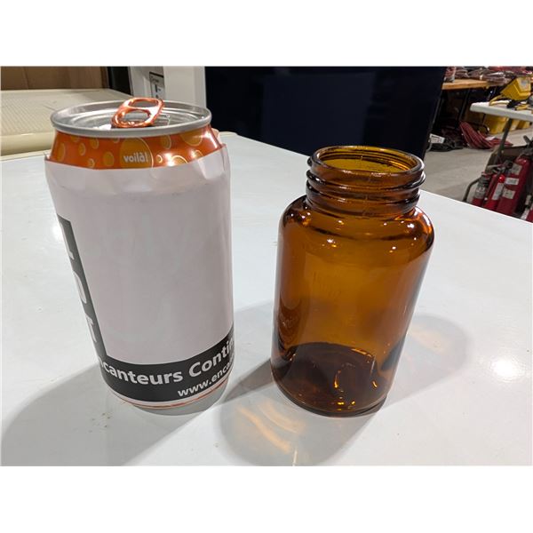 6 BOITES DE +/- 100PCS 250CC BOUTEILLES EN VERRE