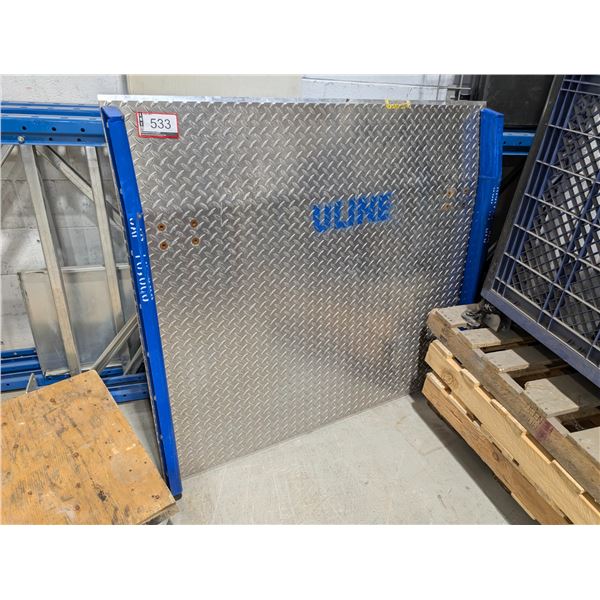 PLAQUE DE QUAI 63"X48"