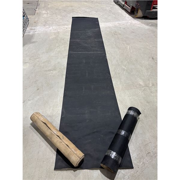 LOT DE 3 ROULEAUX EN CAOUTCHOUC 27"x12'