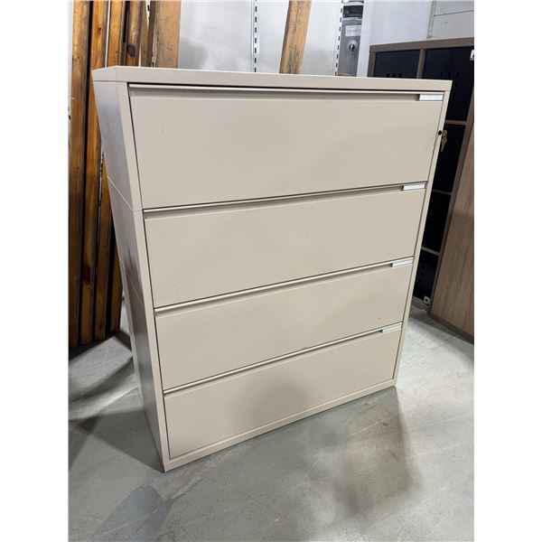 CLASSEUR LATÉRAL À 4 TIROIRS AVEC CLÉ, 42"x20"x50"