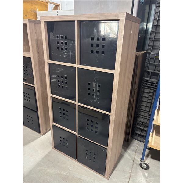 RANGEMENT AVEC 8 CUBES 30"x16"x58"