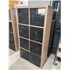 Image 1 : RANGEMENT AVEC 8 CUBES 30"x16"x58"