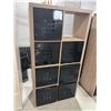 Image 1 : RANGEMENT AVEC 8 CUBES 30"x16"x58" (1-PANIER MANQUANT)