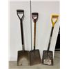 Image 1 : LOT DE 3 PELLES EN MÉTAL
