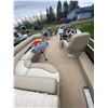 Image 13 : One Owner- 2011 Angler 220 22' Double Pontoon Boat c/w 115 Mercury, Trolling motor, elec. anchor, Fi